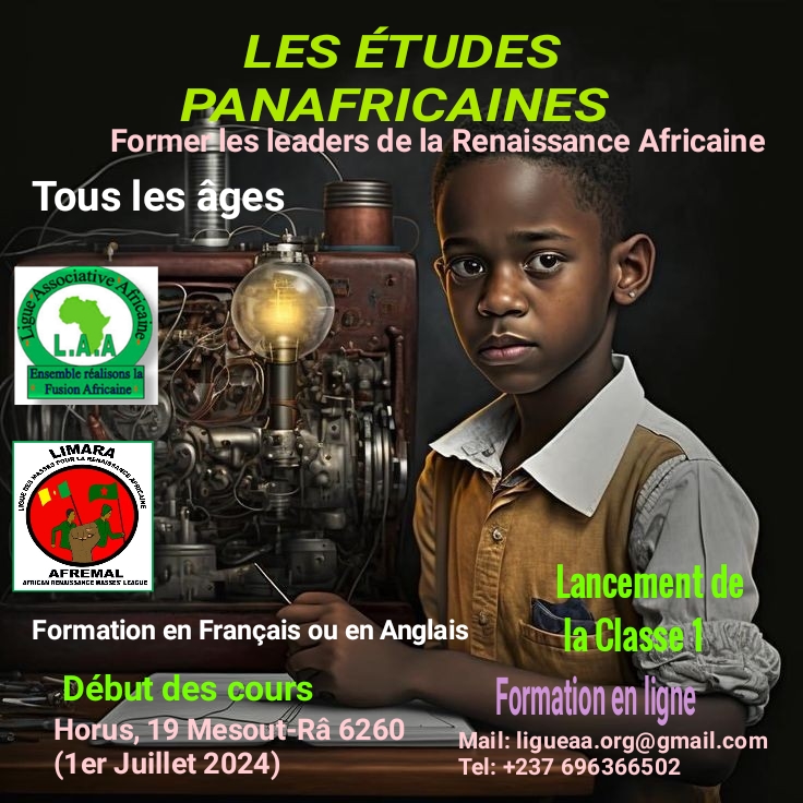 Lancement de la classe 1 des Études panafricaines